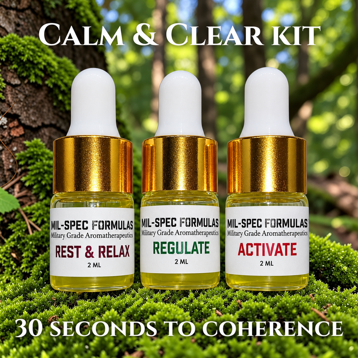 Calm & Clear Kit: 30 Seconds to Coherence® Trial Size